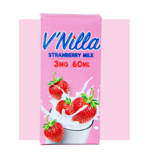 V'Nilla Strawberry Milk 3MG 60ML